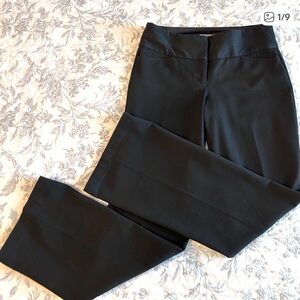 Express Editor Women's Classic Black Flared Leg Pants Trousers Size 0 Reg 31”
